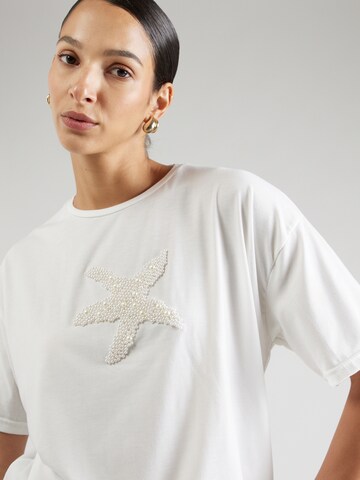 Maglietta di Bianco Lucci in beige