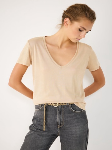 No Matter What T-Shirt in Beige