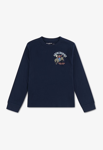 Abercrombie & Fitch Футболка в Синий: спереди