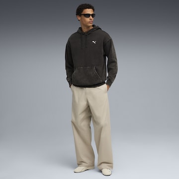 Sweat-shirt 'Essentials Elevated' PUMA en noir
