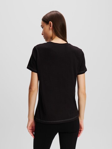 melns Karl Lagerfeld T-Krekls