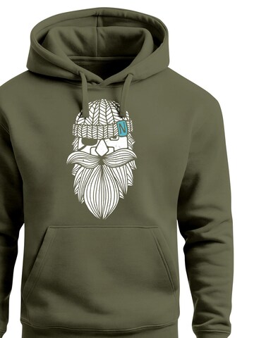 Neverless Sweatshirt 'Sailor Captain' in Green