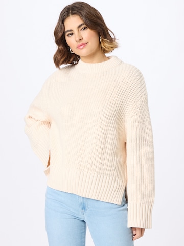 Gina Tricot Pullover 'Alba' in Beige: predná strana