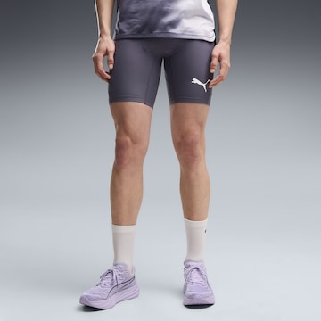 Regular Pantalon de sport 'Lightspeed 8' PUMA en gris : devant