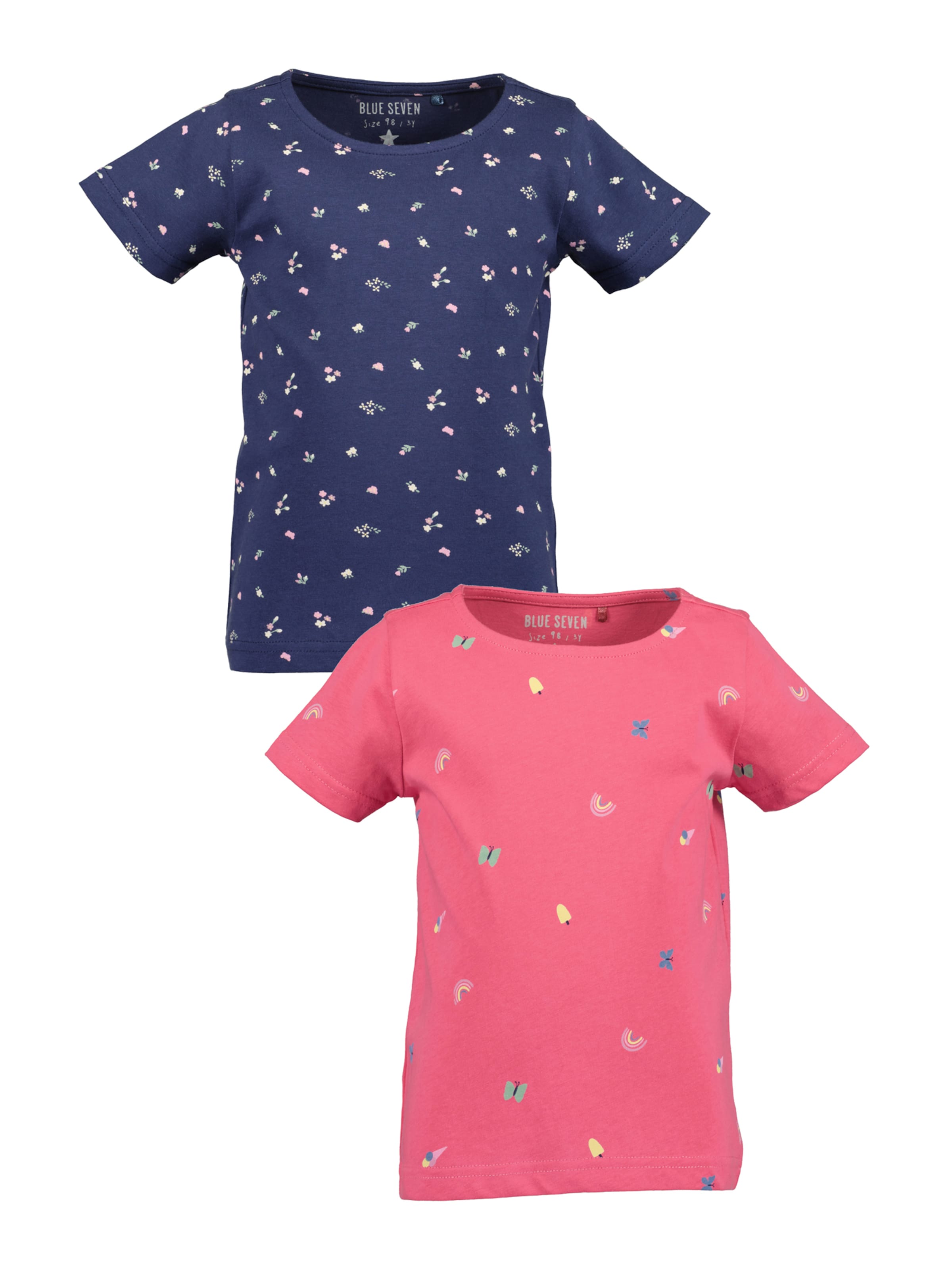 BLUE SEVEN Tričko – modrá: přední strana