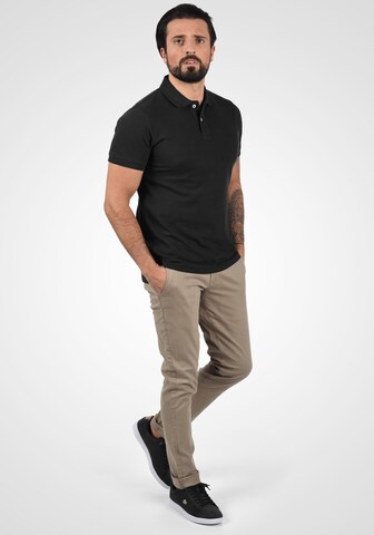 BLEND Poloshirt 'Raffael' in Schwarz