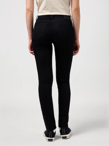 Slimfit Jeans 'SLIM' di WRANGLER in nero