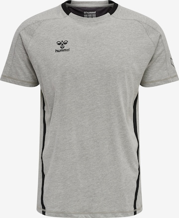 T-Shirt fonctionnel Hummel en gris : devant