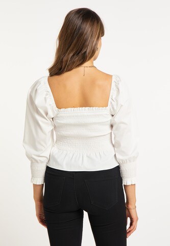 faina Blouse in White