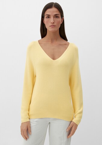 s.Oliver Sweater in Yellow: front