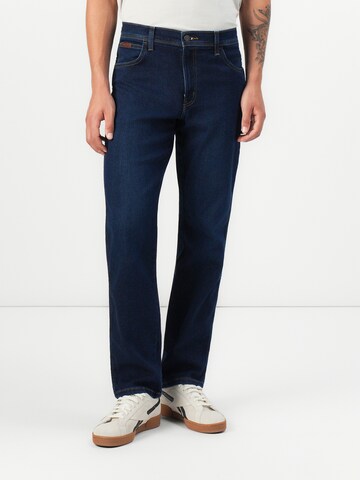 WRANGLER Normální Džíny 'TEXAS ASH' – modrá: přední strana