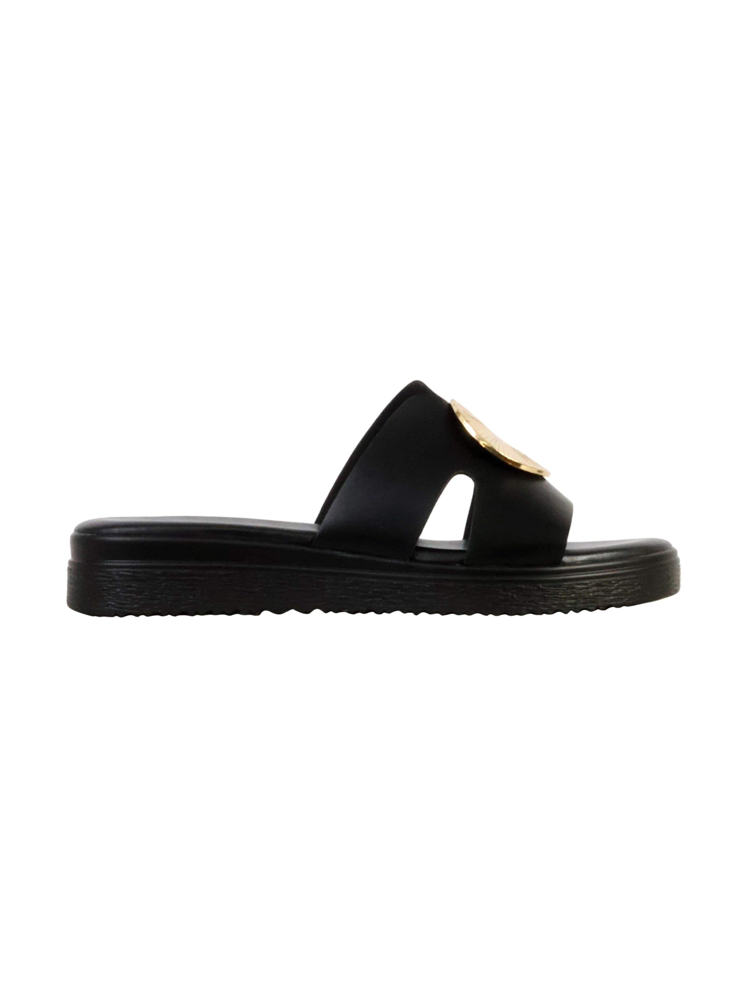 The Divine Factory Sandals in Black