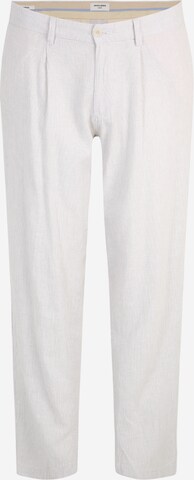 Regular Pantalon à plis 'BILL CAIRO' Jack & Jones Plus en blanc : devant