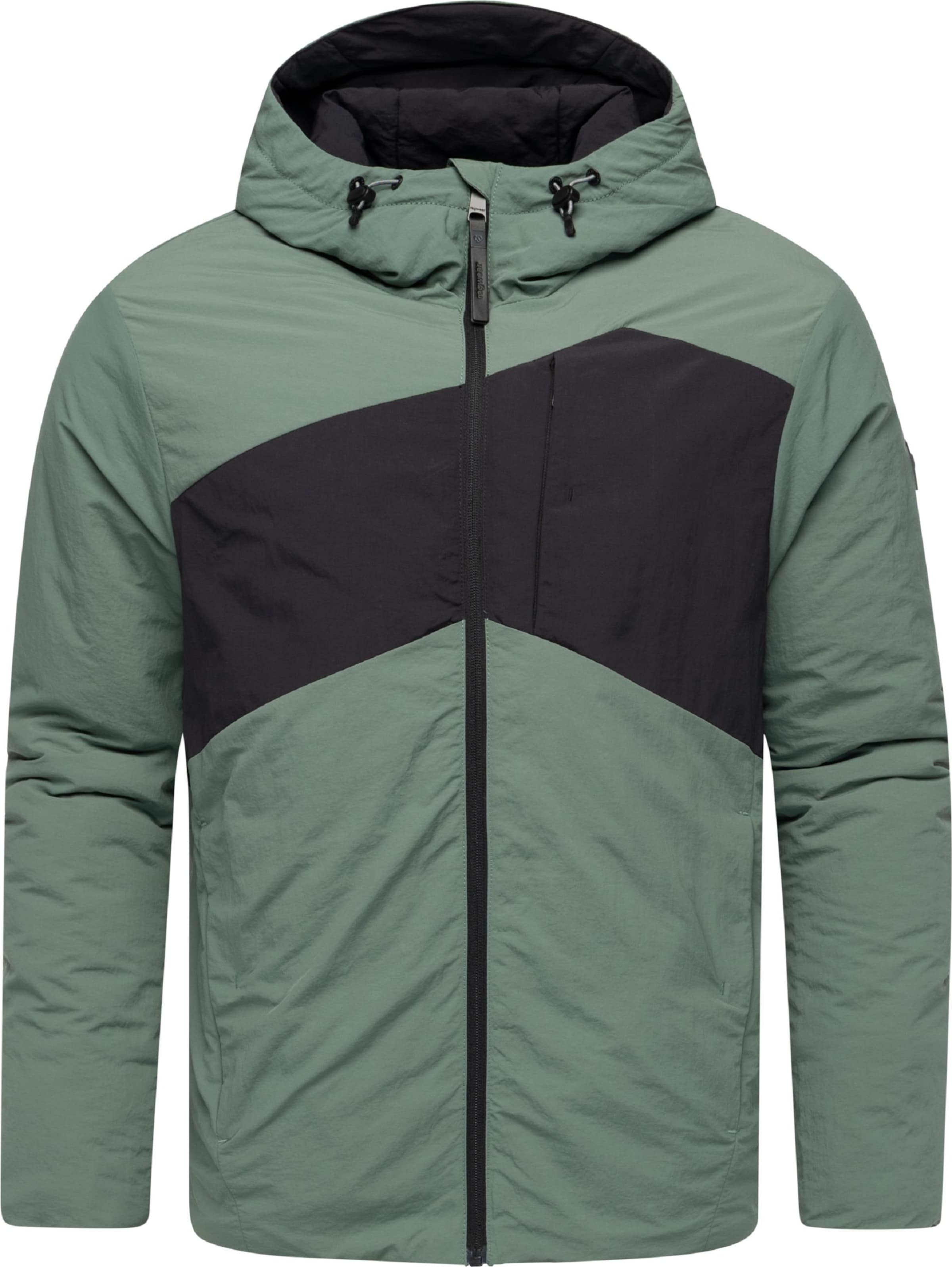 Ragwear Winter jacket 'Cassey' in Green: front