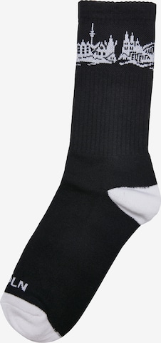 Chaussettes 'Major City' Mister Tee en noir