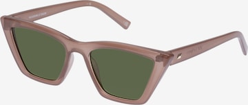 LE SPECS Sunglasses 'VELODROME' in Beige: front