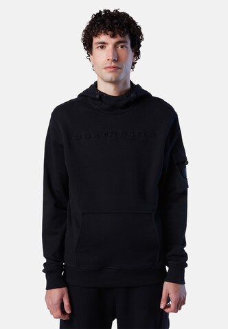 Sweat-shirt North Sails en noir : devant