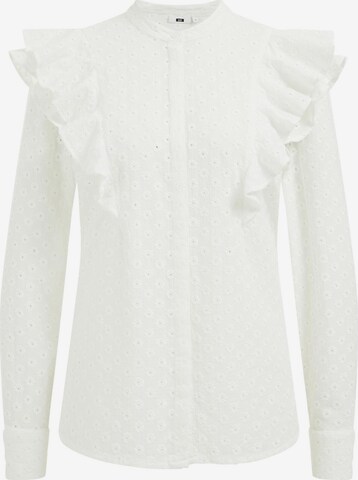 WE Fashion Blouse in White: front