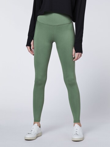 Detto Fatto Slim fit Leggings in Green: front