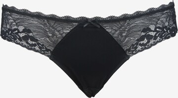 SugarShape Thong ' Suki ' in Black: front