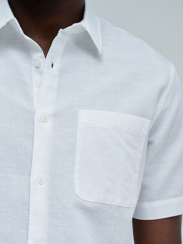 Coupe regular Chemise Salsa Jeans en blanc