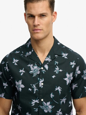 Superdry & Co Comfort Fit Риза в синьо