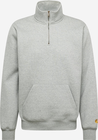 Sweat-shirt Carhartt WIP en gris : devant