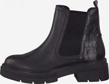 MARCO TOZZI Chelsea boots i svart