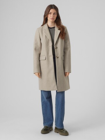 VERO MODA Between-seasons coat 'POP GIANNA' in Grey