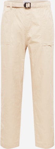 WEEKDAY Regular Broek 'Gil' in Beige: voorkant