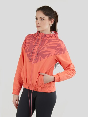 Fundango Jacke  'Breeze' in Orange: Vorderseite