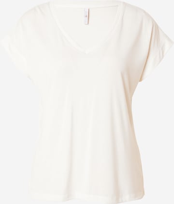 Hailys - Camiseta 'Em44ina' en blanco: frente