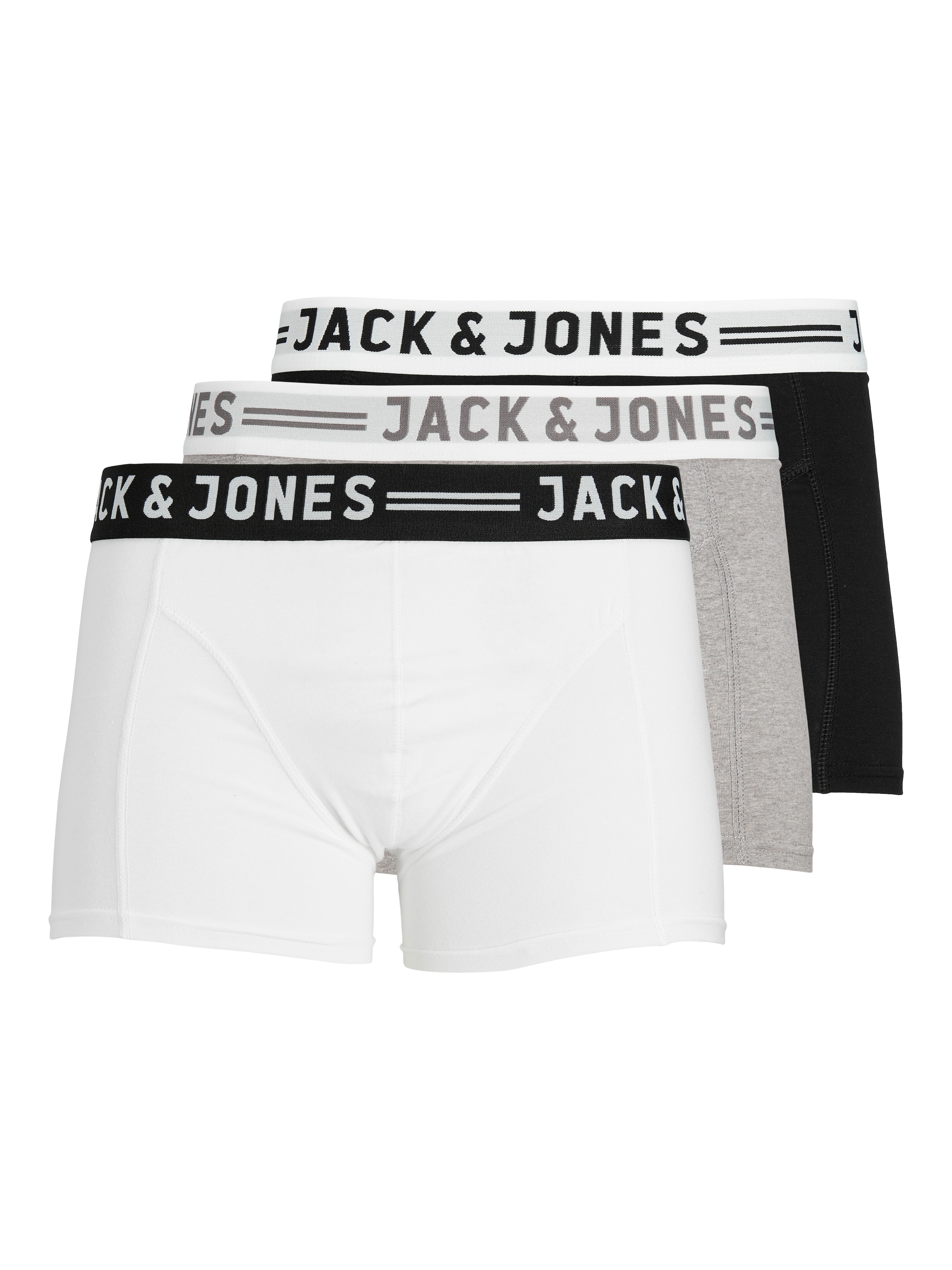 Jacks & Jones Boxer shorts 'Sense' in Grey: front