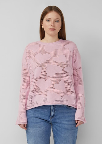 Pull-over QS en rose