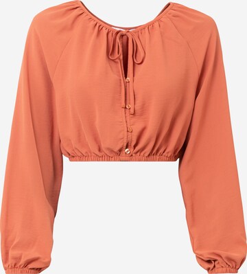 ABOUT YOU Blouse 'Valentina' in Orange: front