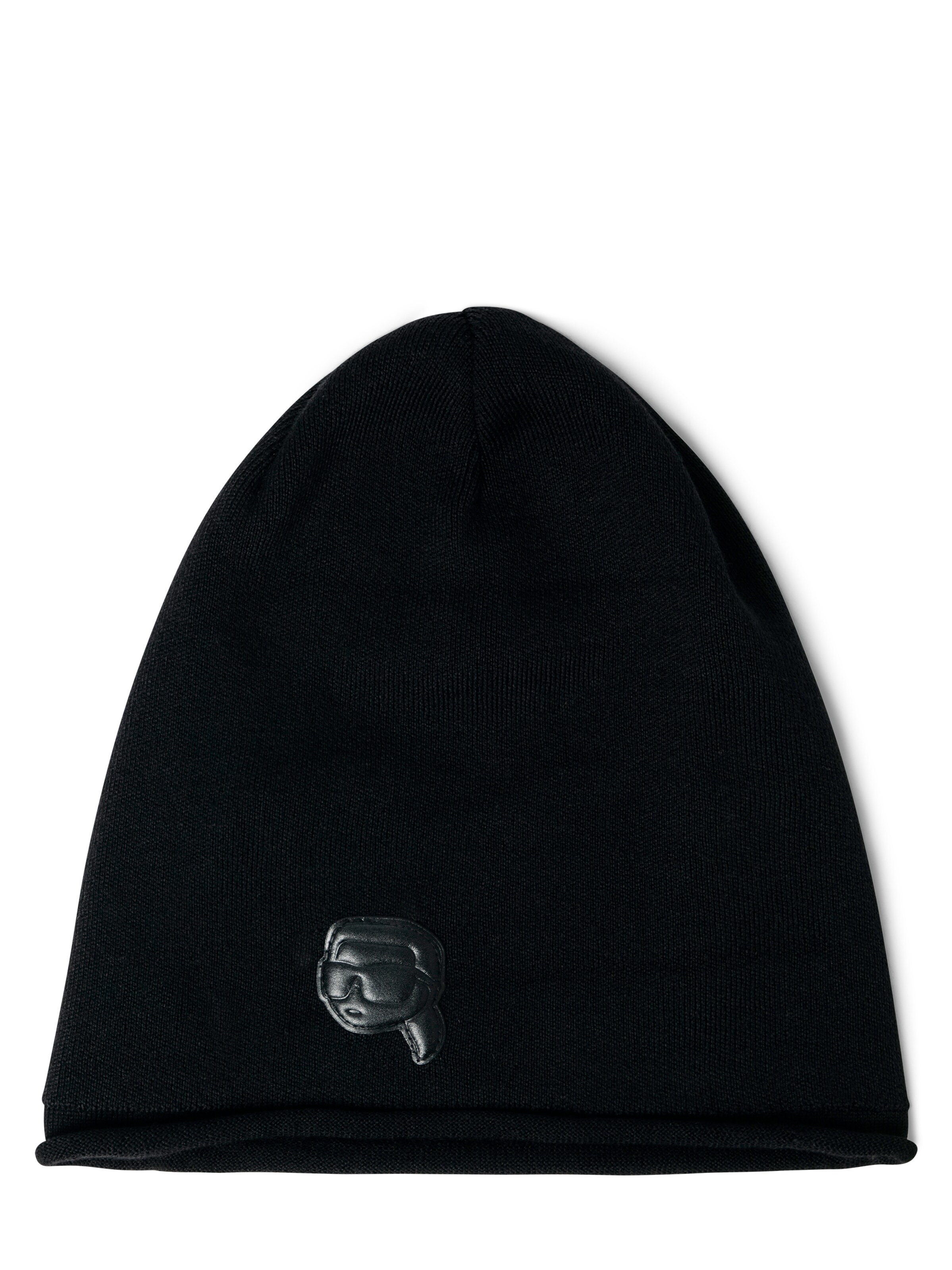 Karl Lagerfeld - Gorros em preto: frente