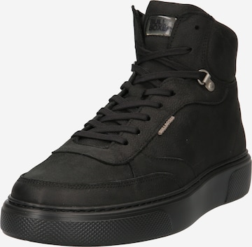 BULLBOXER - Zapatillas deportivas altas en negro: frente