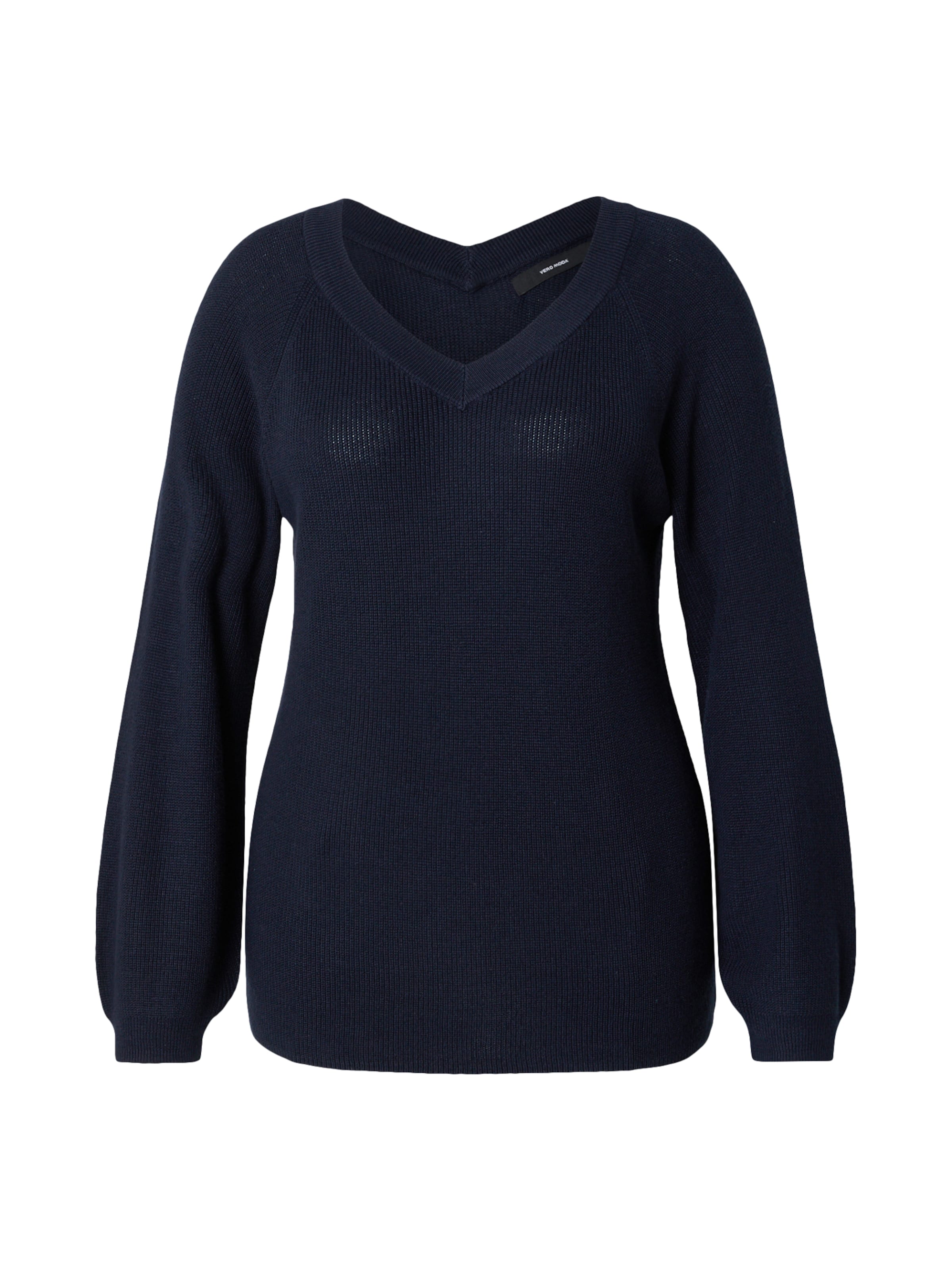 Pull-over 'VMCNEWLEXSUN' Vero Moda Curve en bleu : devant