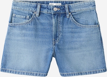 MANGO Loosefit Farkut 'ZOEY' värissä sininen: etupuoli