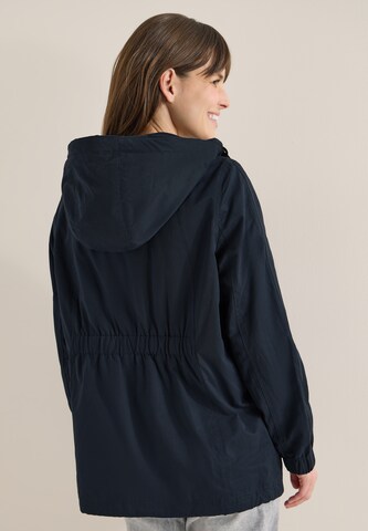 CECIL Between-Seasons Parka in Blue