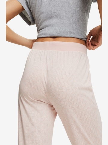 Pantalon de pyjama ESPRIT en rose