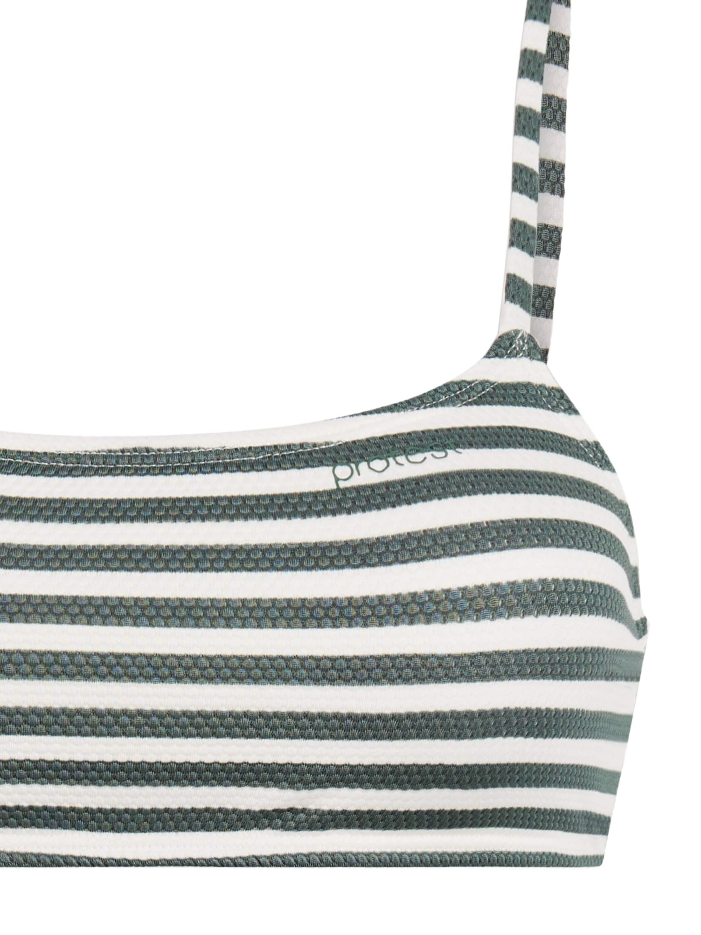 PROTEST Bandeau Bikini Top 'MIXElisa' in Green