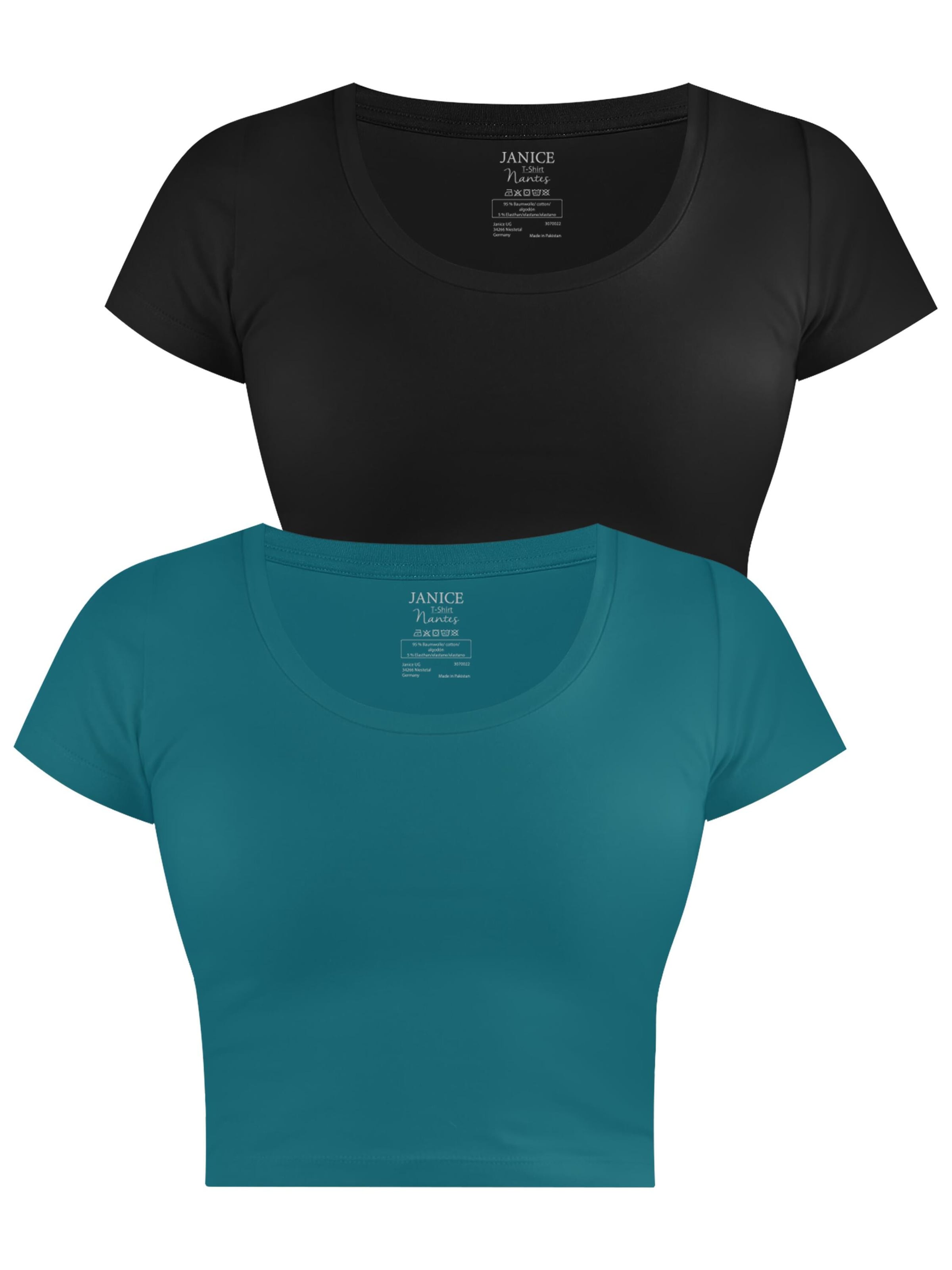 Janice - Camiseta ' Nantes ' en azul: frente