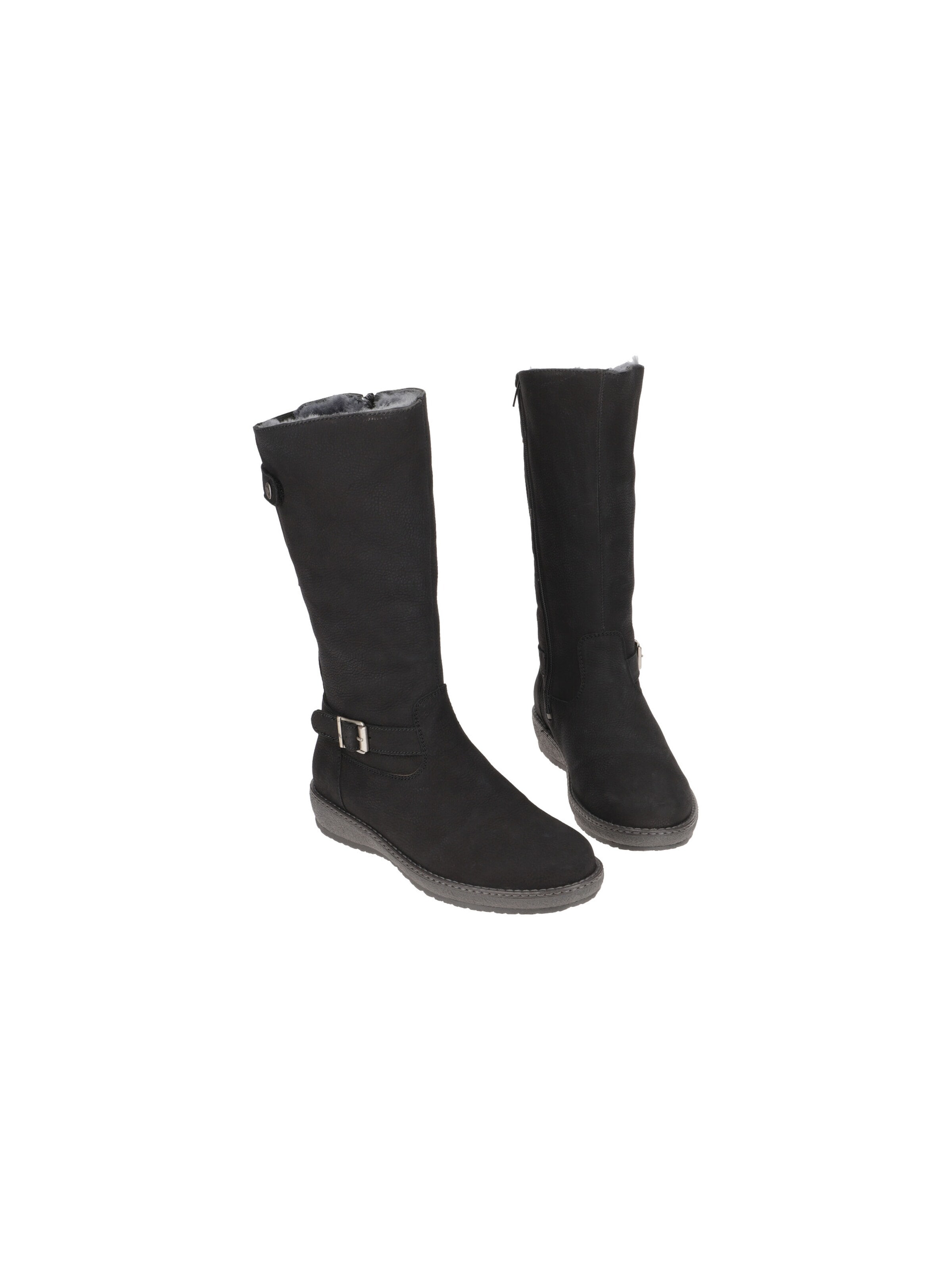 WALDLÄUFER Boots 'Hoja'‌‌‌‌‌‌ in Schwarz