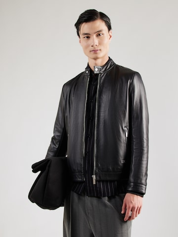 Giacca di mezza stagione di Karl Lagerfeld in nero: frontale