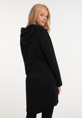 TALENCE Toiminnallinen pitkä takki värissä musta