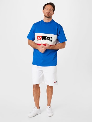 DIESEL Regular Shorts in Weiß