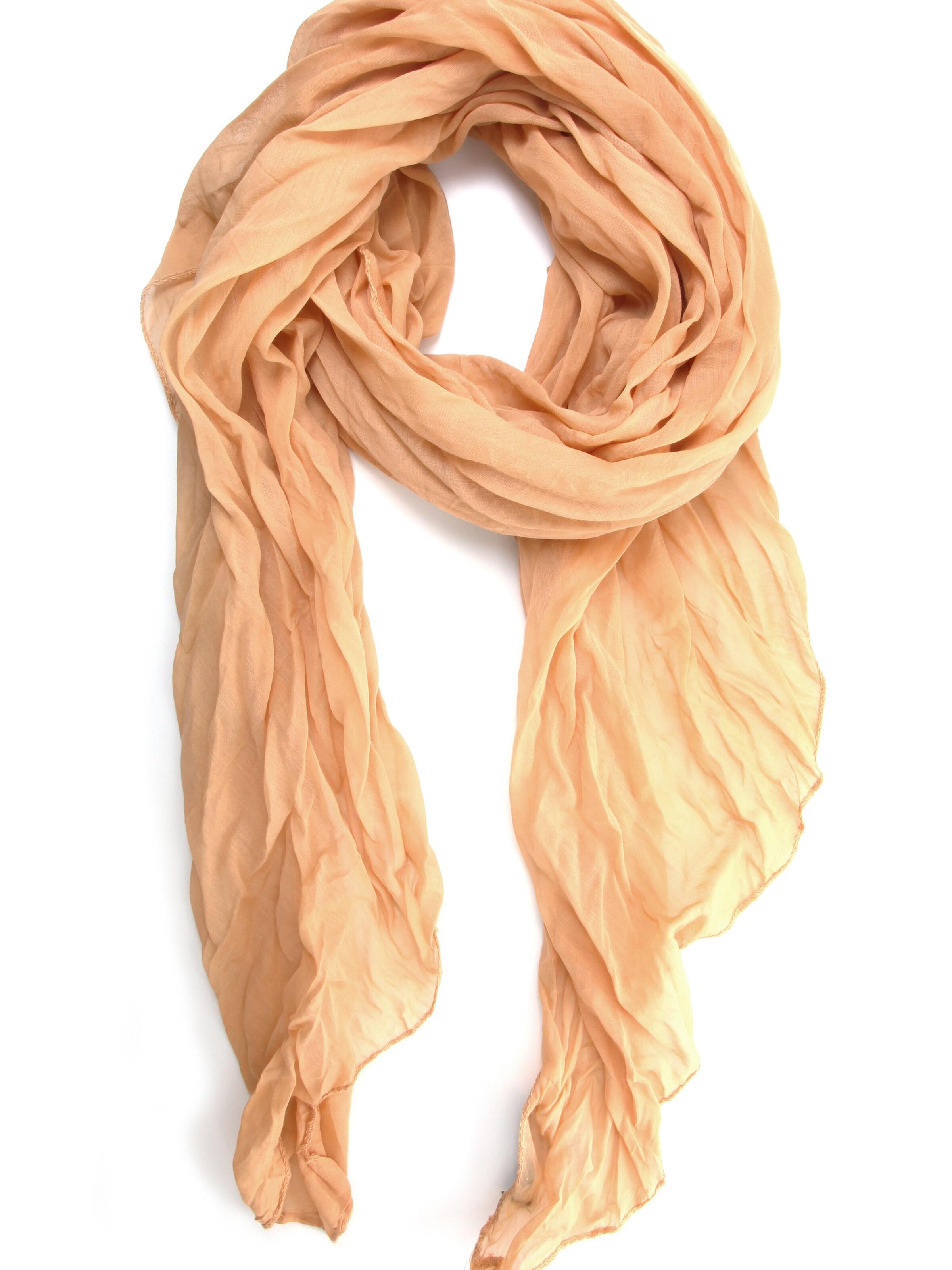 COLLEZIONE ALESSANDRO Scarf 'Unitoo' in Beige: front