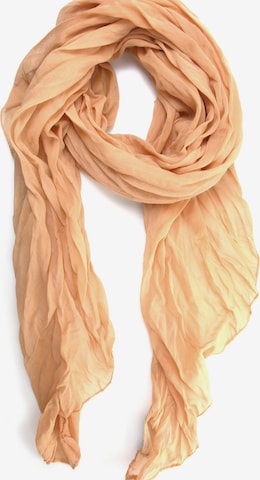 COLLEZIONE ALESSANDRO Scarf 'Unitoo' in Beige: front