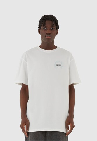 MJ Gonzales Shirt 'CROS x' in Wit: voorkant